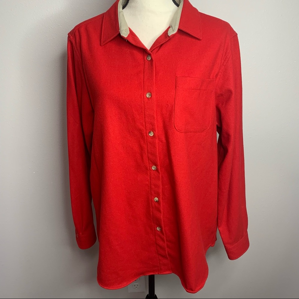 Pendleton Buttondown Longsleeves 100% Virgin Wool… - image 1